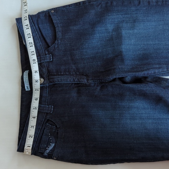 Lee Slender Secret Stretch Embellished Bootcut Jeans 8M Blue - Picture 13 of 16